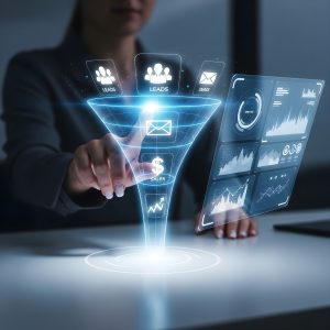 IA para qualificação de leads e aceleração do funil de vendas B2B